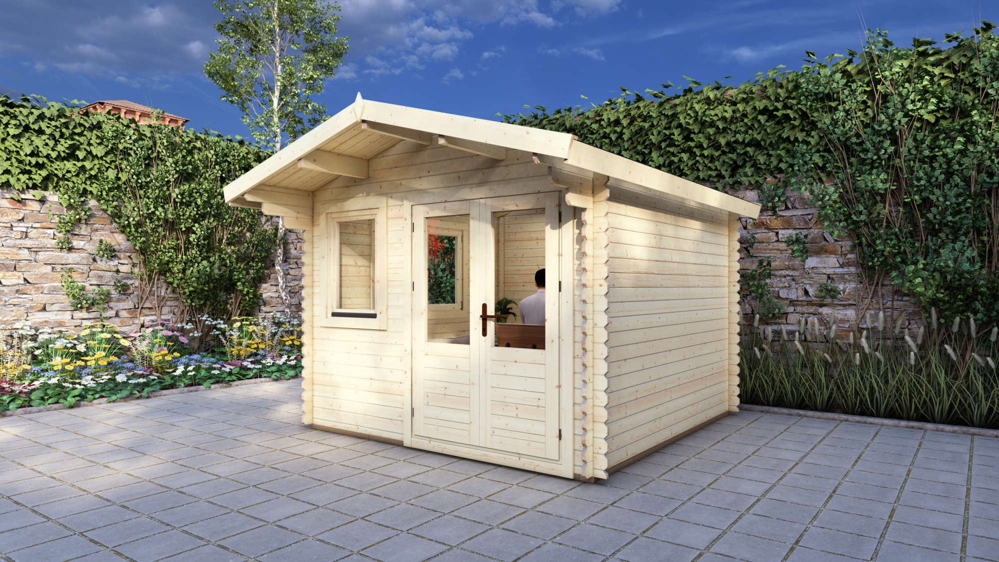 Log Cabin Ringwood 3x3m, 28mm1 Large scale image