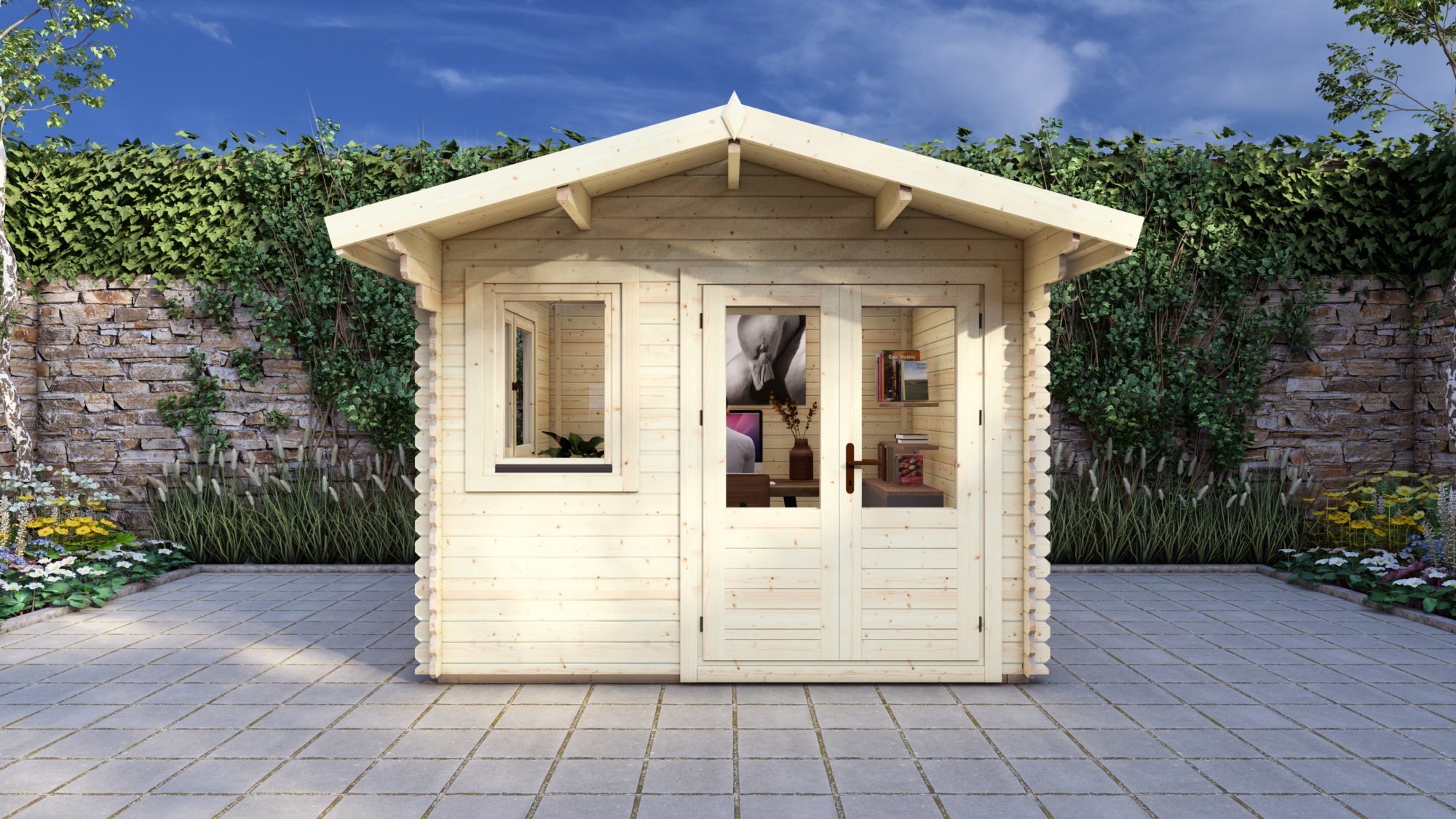 Log Cabin Ringwood 3x3m, 28mm3 Large scale image