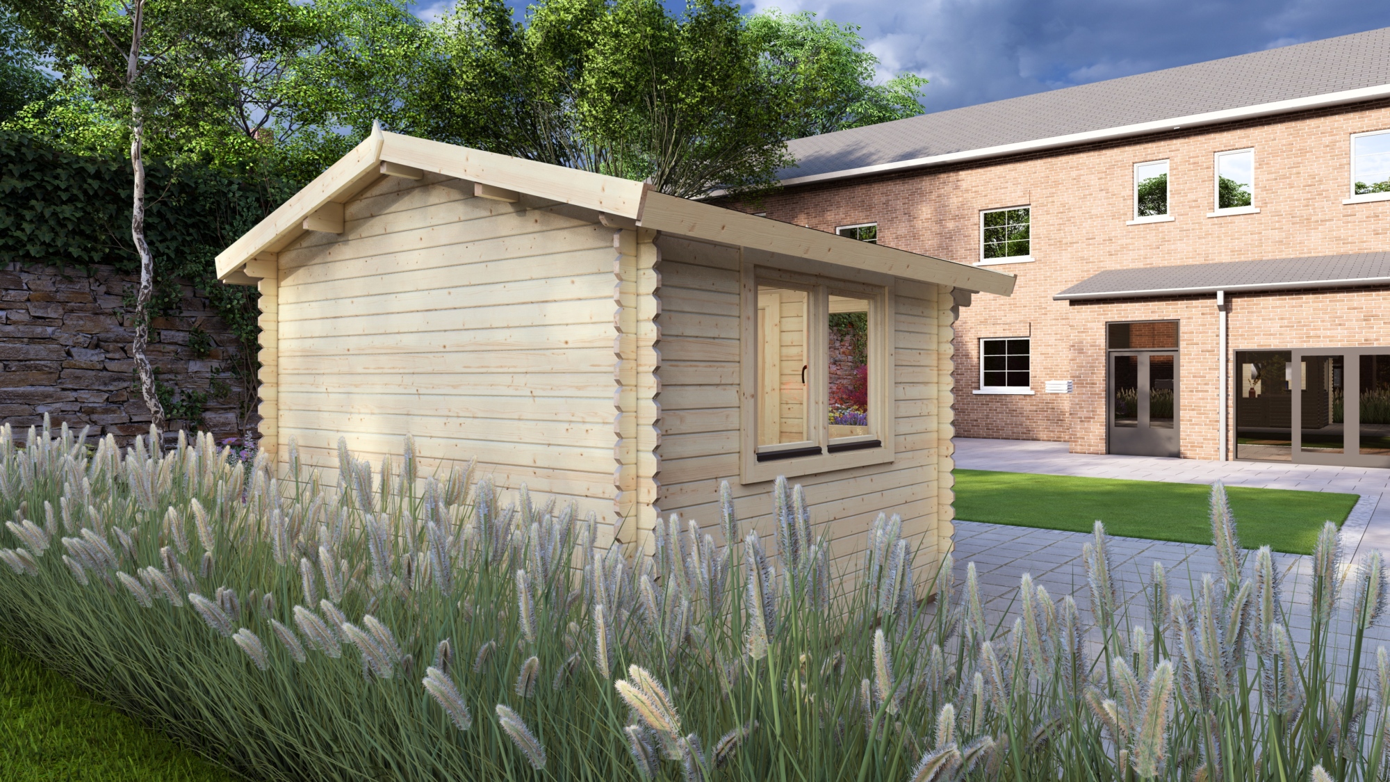 Log Cabin Ringwood 3x3m, 28mm4 Large scale image