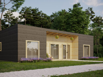 Contemporary 1 Bedroom Log Home Ullswater