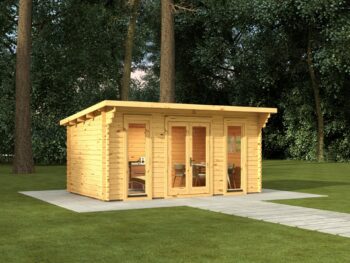 log cabin dorchester 5x3m 44mm