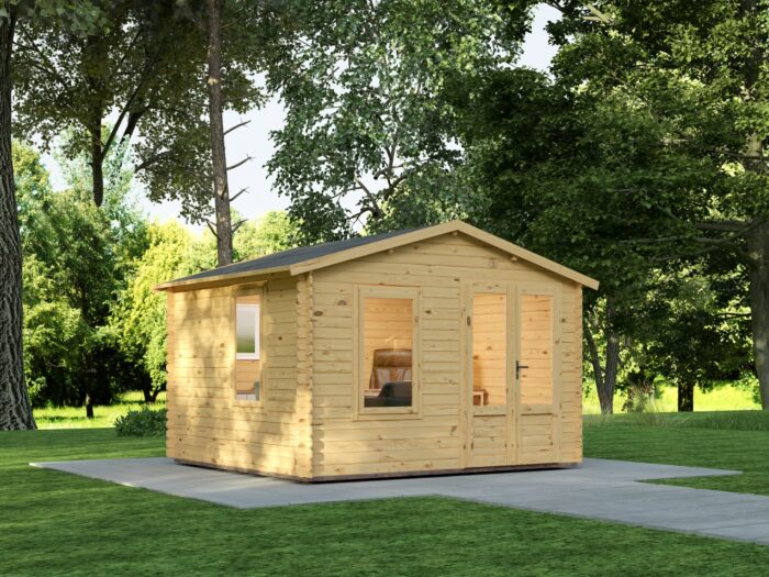 Log shed MM003 3.3×3.0m