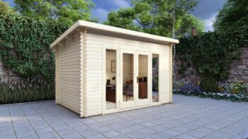 Log Cabin Aylesbury 3.8×2.6m, 28mm2