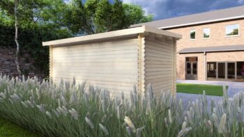 Log Cabin Aylesbury 3.8×2.6m, 28mm4