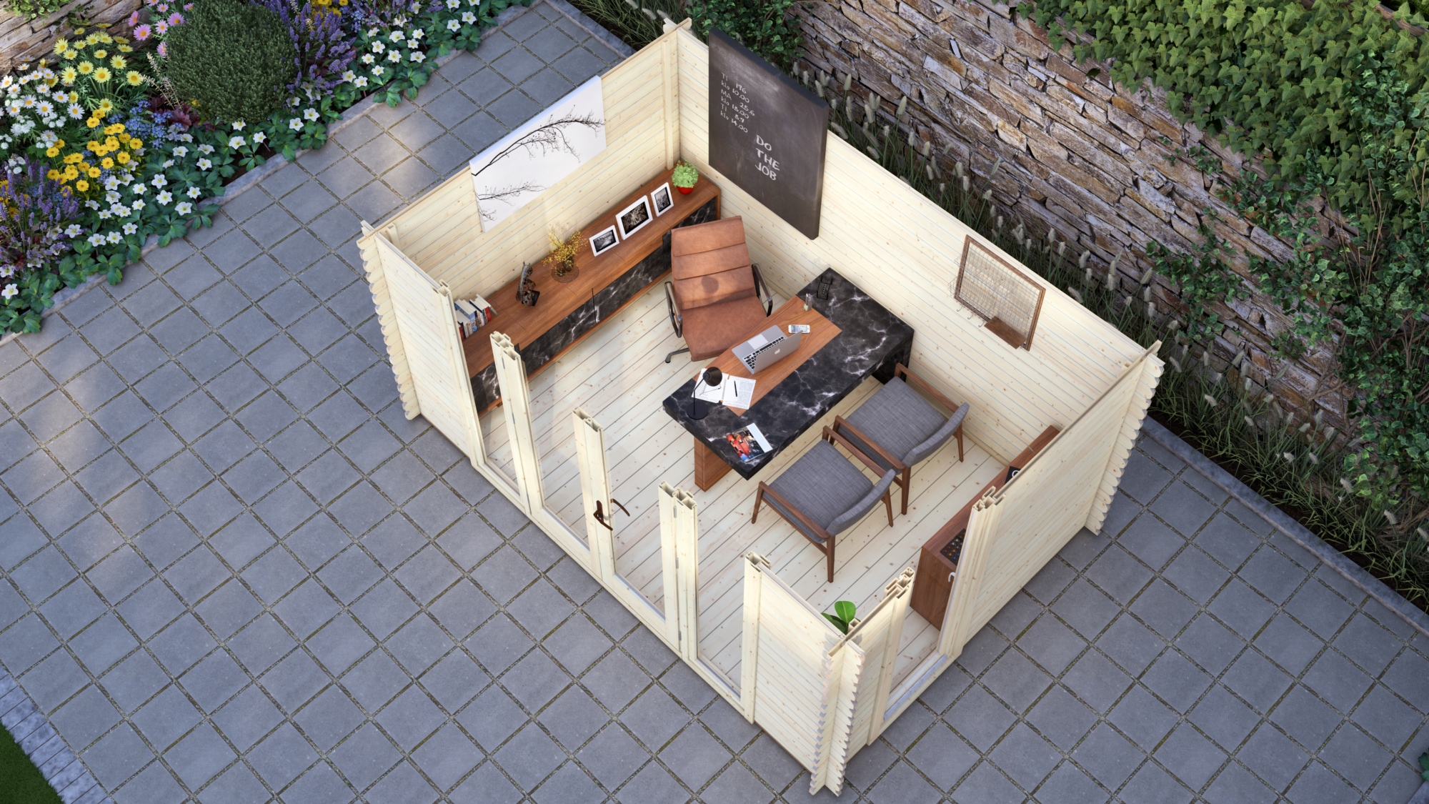 Log Cabin Aylesbury 3.8×2.6m, 28mm6 Large scale image