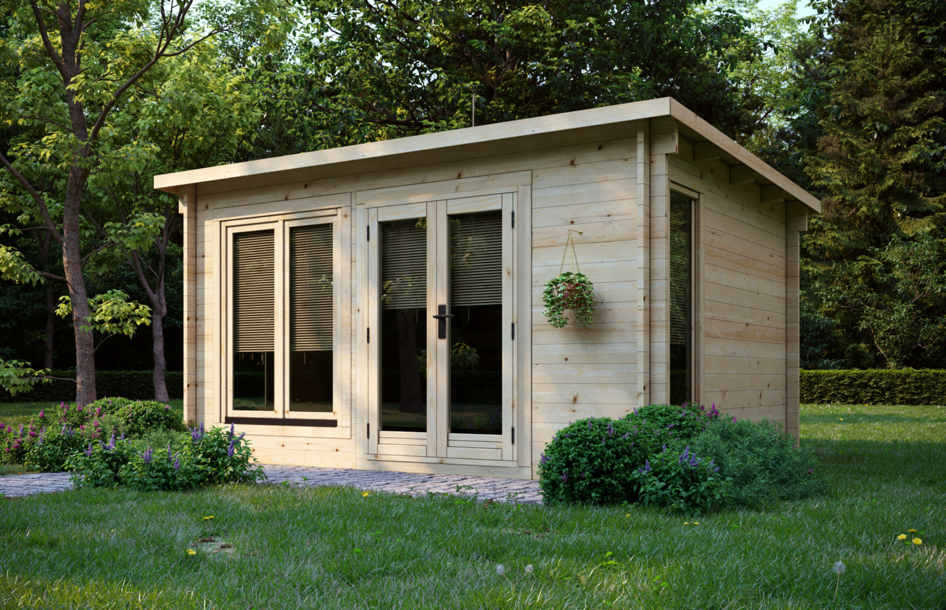 Log Cabin Claudia 43x32m 44mm