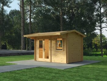 log cabin exmoor 35x25m 28mm
