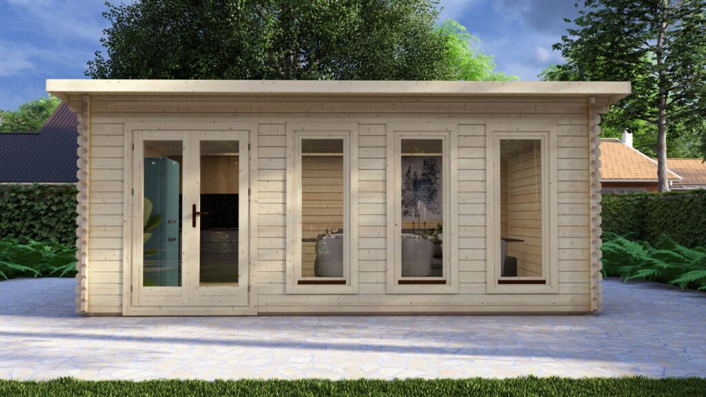 Log Cabin Oscar 5.0×4.0m, 44mm Main Image