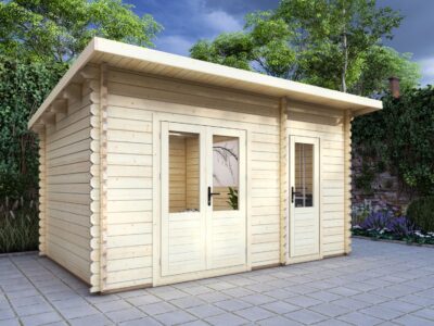 Log Cabin Sherborne 4.5×3.0m, 44mm2