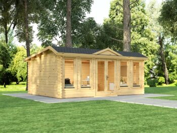 weymouth clock house log cabin scaled