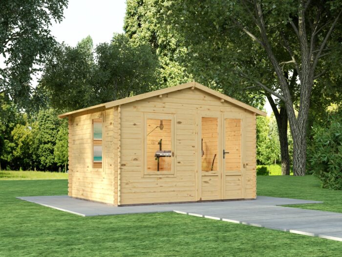 Log shed MM002 3.3×2.68m