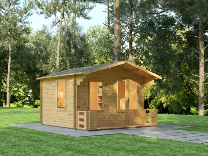 Log Shed MM005 3.3×3.48m