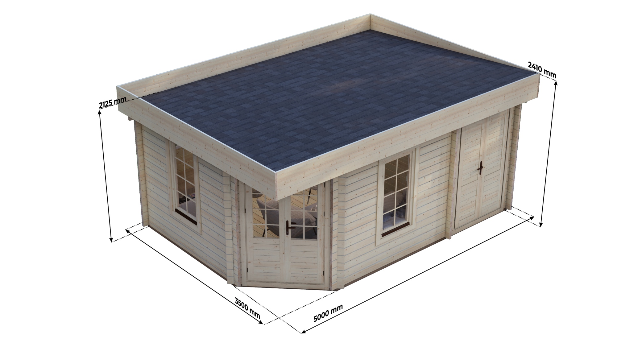 Eurodita-standard-log-cabin-Joseph 3.5×3.5m, 44mm-09.jpg Large scale image