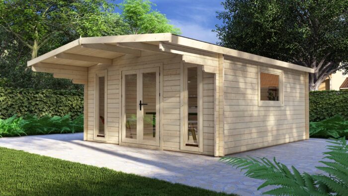 Log Cabin Max 5X5M, 44Mm