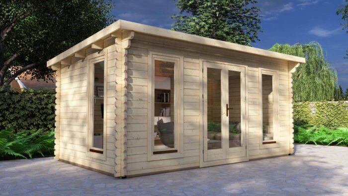 Log Cabin Louis 5X3M, 44Mm