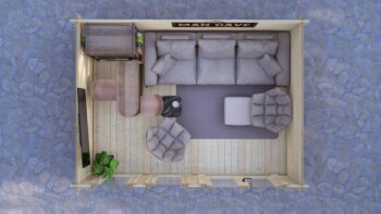 Log Cabin Nicholas 4x3m, 35mm – 5