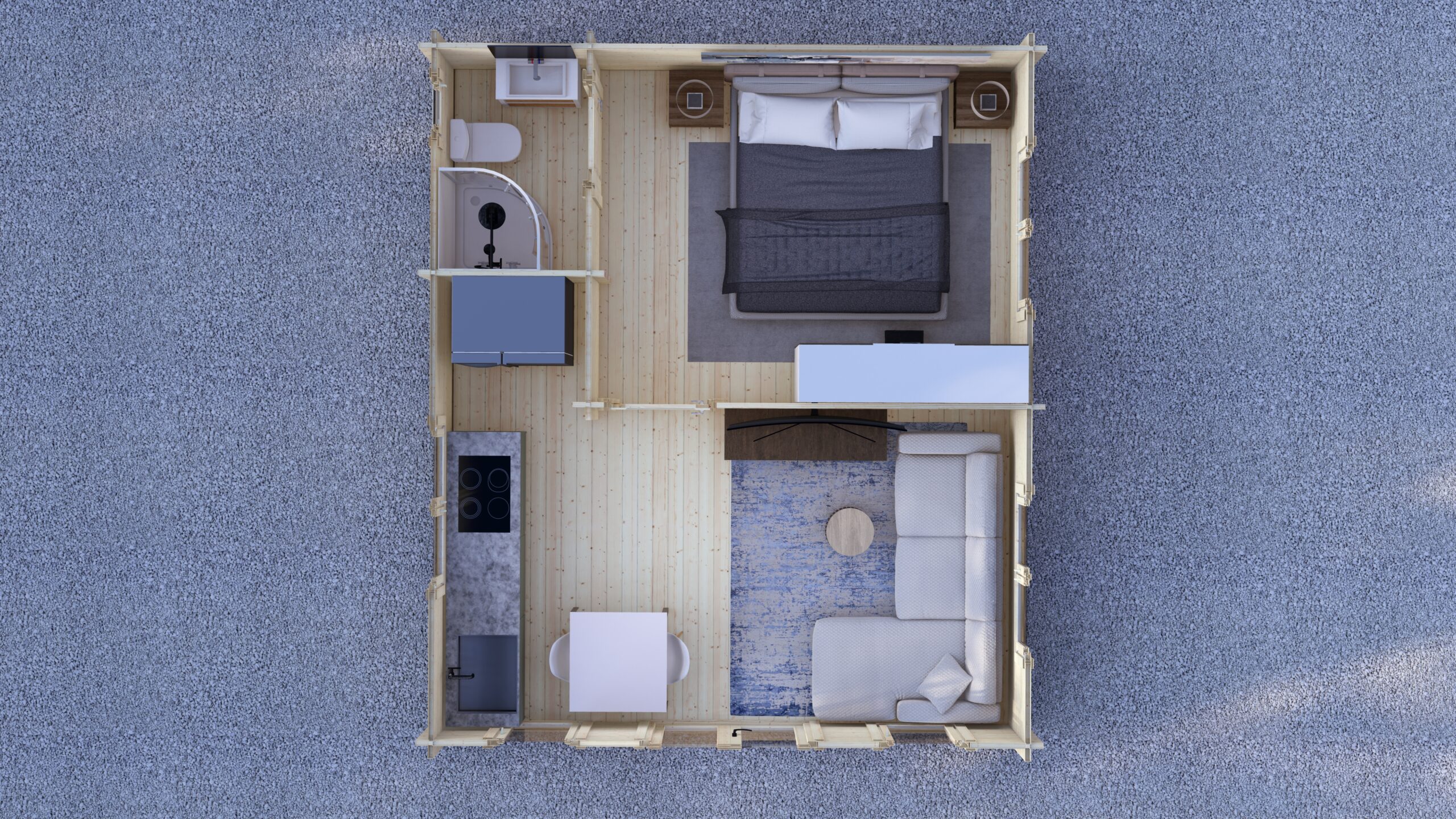 Eurodita_one_Bedroom_5m_X_5.8m – 6 Large scale image