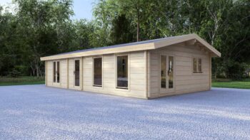 Mobile Log Cabin 2-Bedroom – Emma – II