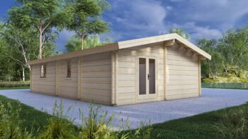 Mobile Log Cabin 2-Bedroom – Emma – III
