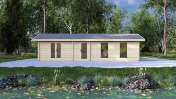 Mobile Log Cabin 2-Bedroom – Emma – IV