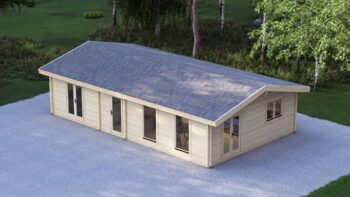 Mobile Log Cabin 2-Bedroom – Emma – VIII