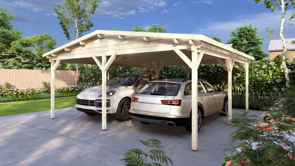 Carport 6.0×6.0m, Eco Main Image