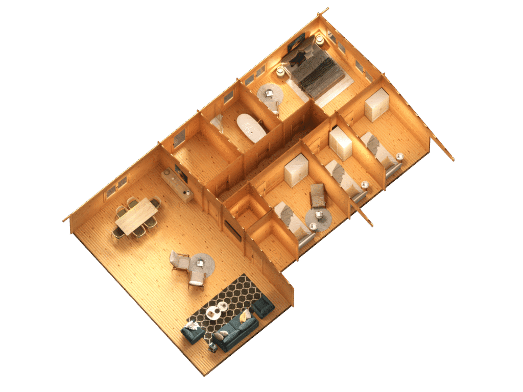 Cedar Wooden Houses