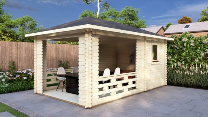 Garden Gazebo 5x3m, 28mm