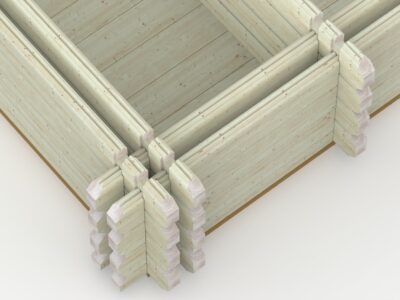 Featured image for related product Twin Skin Log Cabins: The Future of Energy-Efficient Living displaying on A Tour of Eurodita Digital Design Platform for Custom Orders