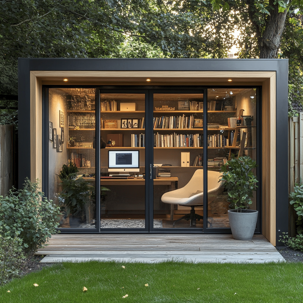 Creating a Writer's Retreat in Your Eurodita Garden Office Eurodita: Quality Log Cabins and Wooden Structures