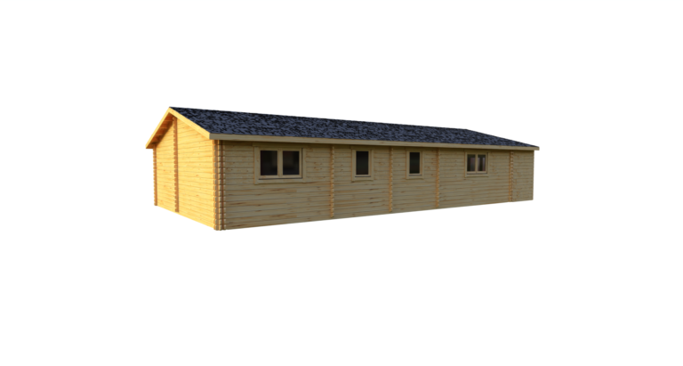 Eurodita Twin Skin three bed log cabin 12x7m_4 carousel small image