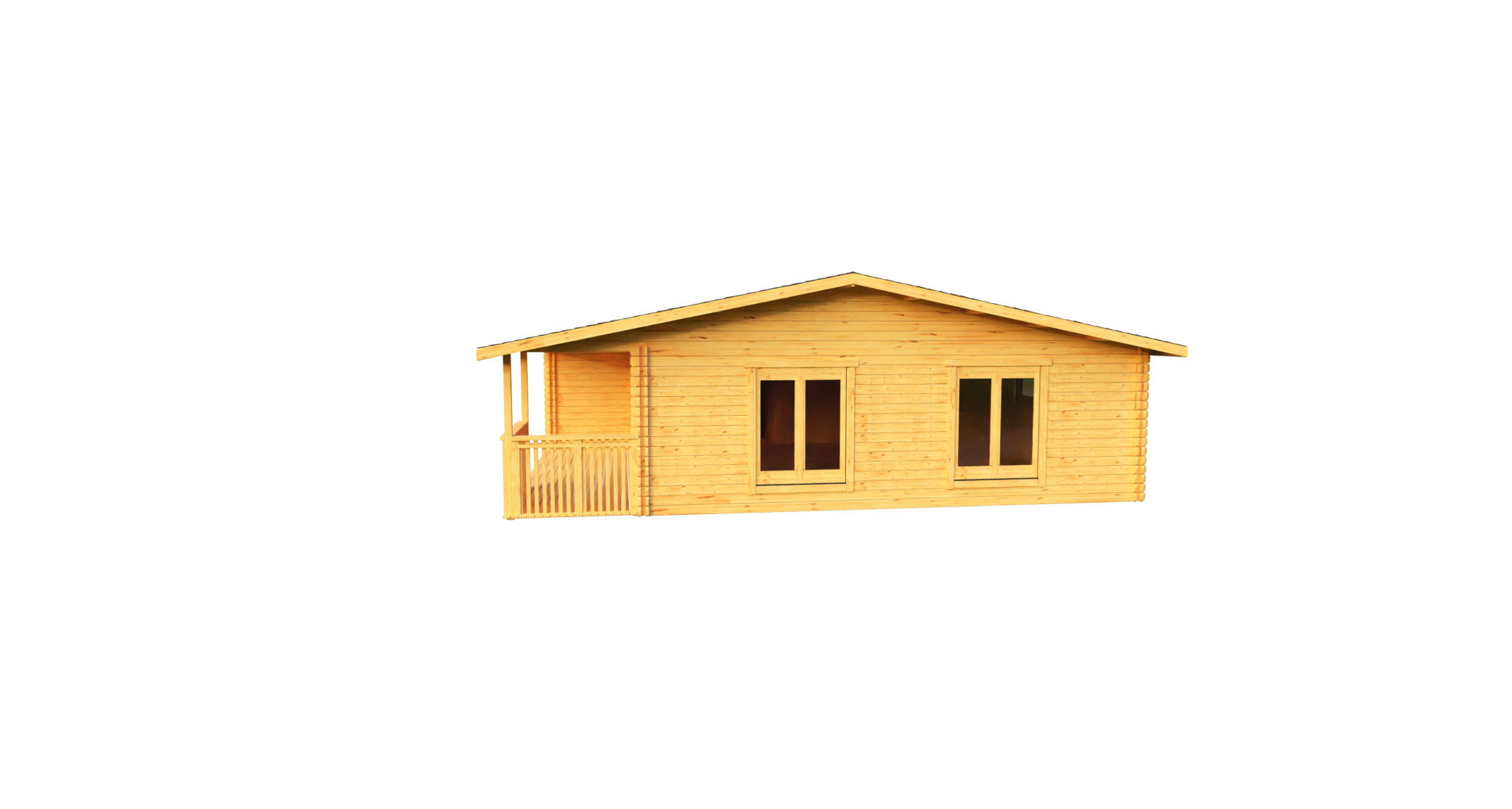 Eurodita Twin skin 4 bed log cabin 16×8.8m_3 Large scale image