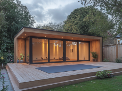 Featured image for related product BBQ Huts – The Ultimate All Weather Entertainment displaying on Tips for Creating a Productive Home Classroom in Your Log Cabin