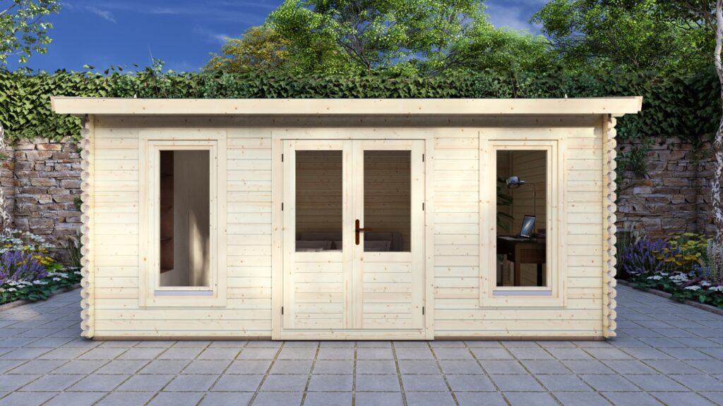 Log Cabin Abigail 5.0×3.0m, 28mm Main Image