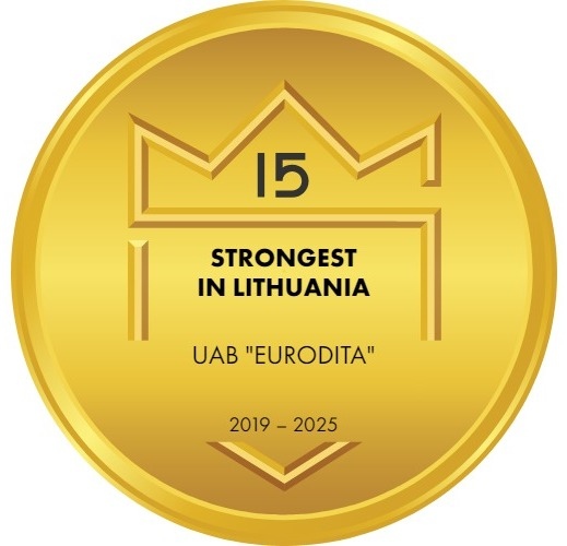 Strongest in Lithuania badge