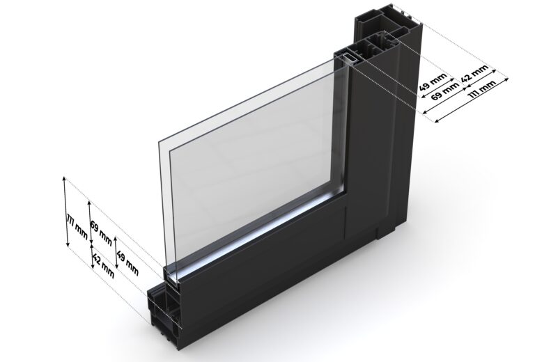 Eurodita Aluminium sliding doors – 4 carousel small image