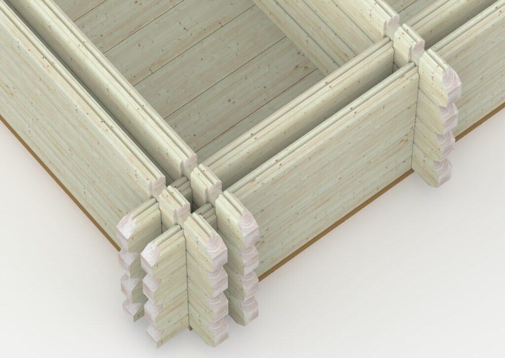 Bespoke/Custom-Made Log Cabins for B2B | Eurodita Glulam Log Cabins | Private Label Manufacturing