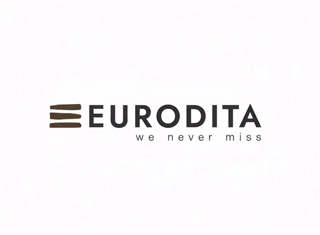 Logo featuring 'Eurodita' and slogan.