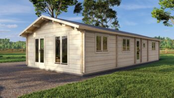 Mobile Log Home 3 Bed 14×6.0m