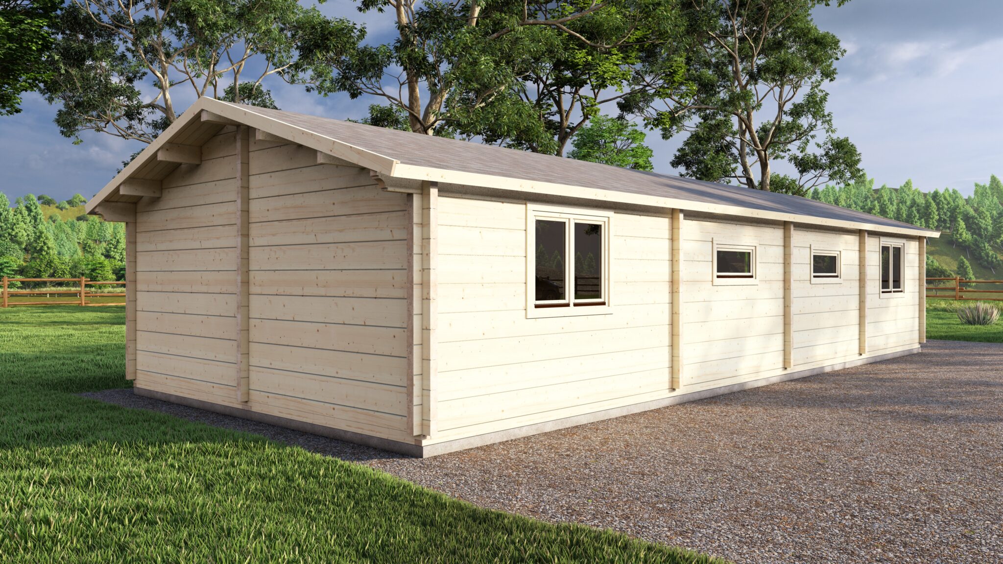 Mobile Log Home 3 Bed 14×6.0m – 4
