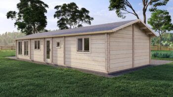 Mobile Log Home 3 Bed 15x6m – 3