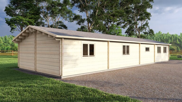 Mobile Log Home 4 Bed 20×6.0m – 4