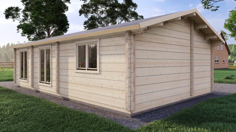 Mobile Log Home Great Ouse1 Bed 10x6m – 3