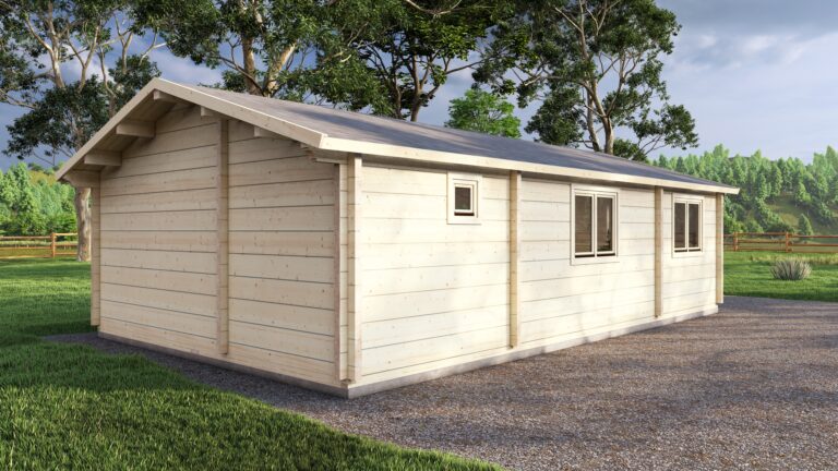 Mobile Log Home Great Ouse1 Bed 10x6m – 4