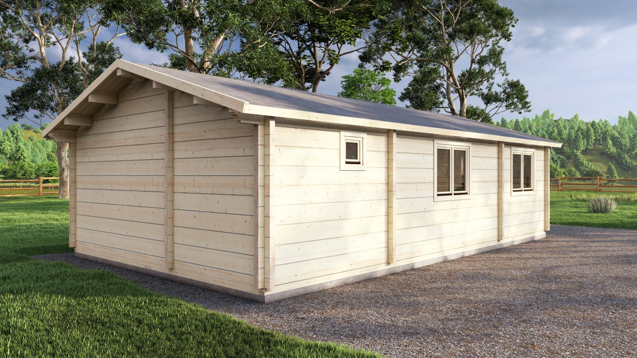 Mobile Log Home Great Ouse1 Bed 10x6m – 4