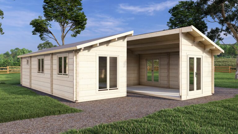 Mobile Log Home Great Ouse1 Bed 10x6m – 6