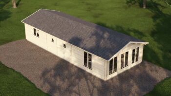 Mobile Log Home Wye2 Bed 14×5.8m – 8
