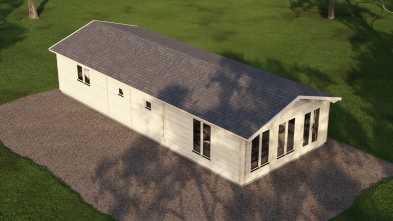 Mobile Log Home Wye2 Bed 14×5.8m – 8