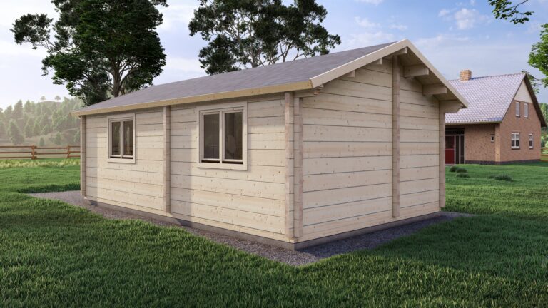 Mobile log cabin Great Ouse1 Bed 8x5m – 3