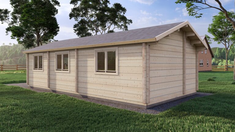 Mobile log cabin Great Ouse1 Bed 8x5m – 3